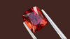 Red-Orange Natural Spinel, Ethically Sourced from Burma. A Unique Gemstone, Ideal for Custom Luxury Jewellery.