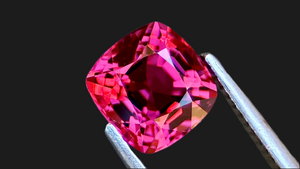 Ethically sourced Deep Pink natural untreated Burmese Spinel, perfect for bespoke engagement rings or one-of-a-kind custom fine jewellery designs.