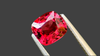 Spinelle naturel rouge violacé vif 0,96 ct