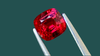 Richly coloured red Mogok spinel, featuring natural inclusions, ideal for bespoke and affordable jewellery designs.