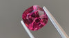 Burmese spinel in a pinkish-red hue, featuring minor inclusions, perfect for unique and affordable gemstone jewellery.