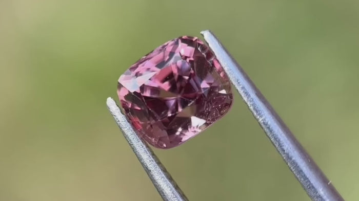 One-of-a-kind brown natural spinel gemstone with rare colour. Showcasing its unique attributes for fine jewellery.