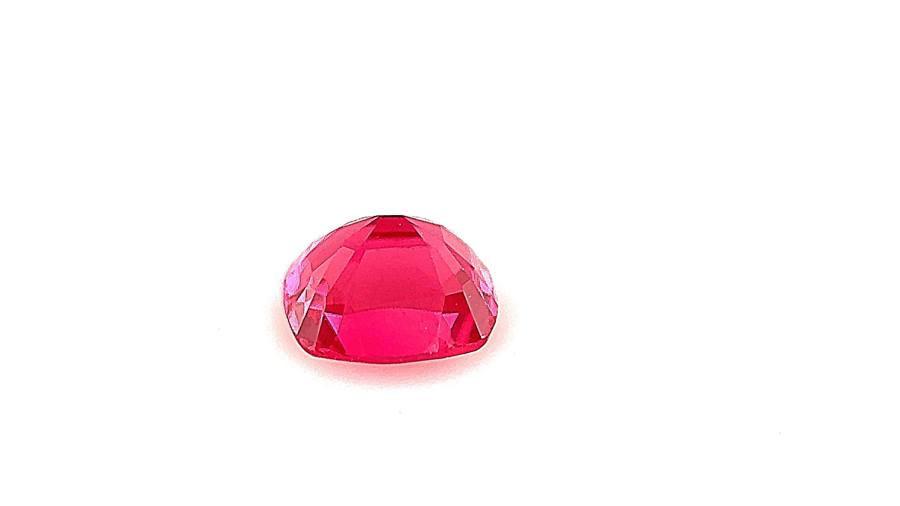 Neon Intense Red-Pink Natural Spinel 0.42ct 