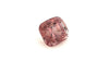 One-of-a-kind brown natural spinel, rare colour gemstone in white background. 