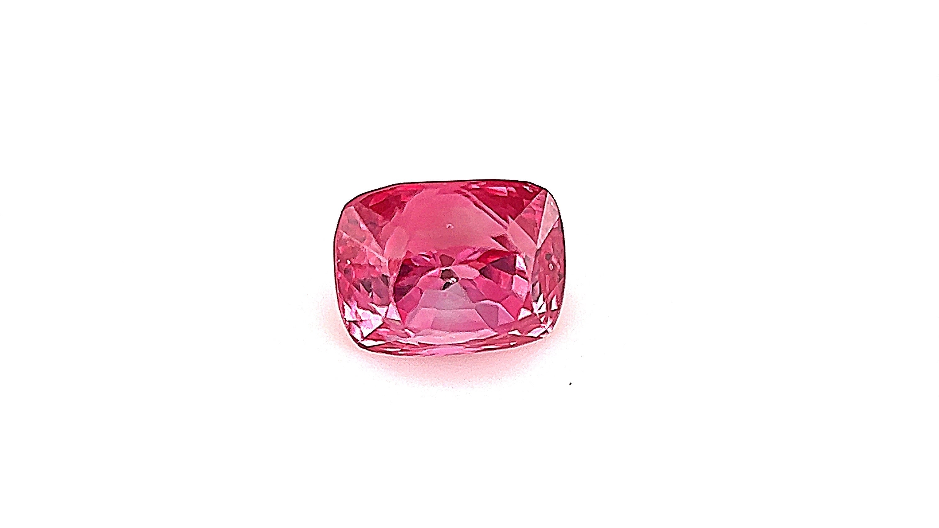 Bright Pink Natural Spinel 0.85ct