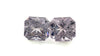 Silver Grey Matching Pair Spinel 3.45ct with Eye Clean Clarity