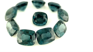 Teal Green Natural Natural Spinel Parcel, 10 Stones | 5ct |